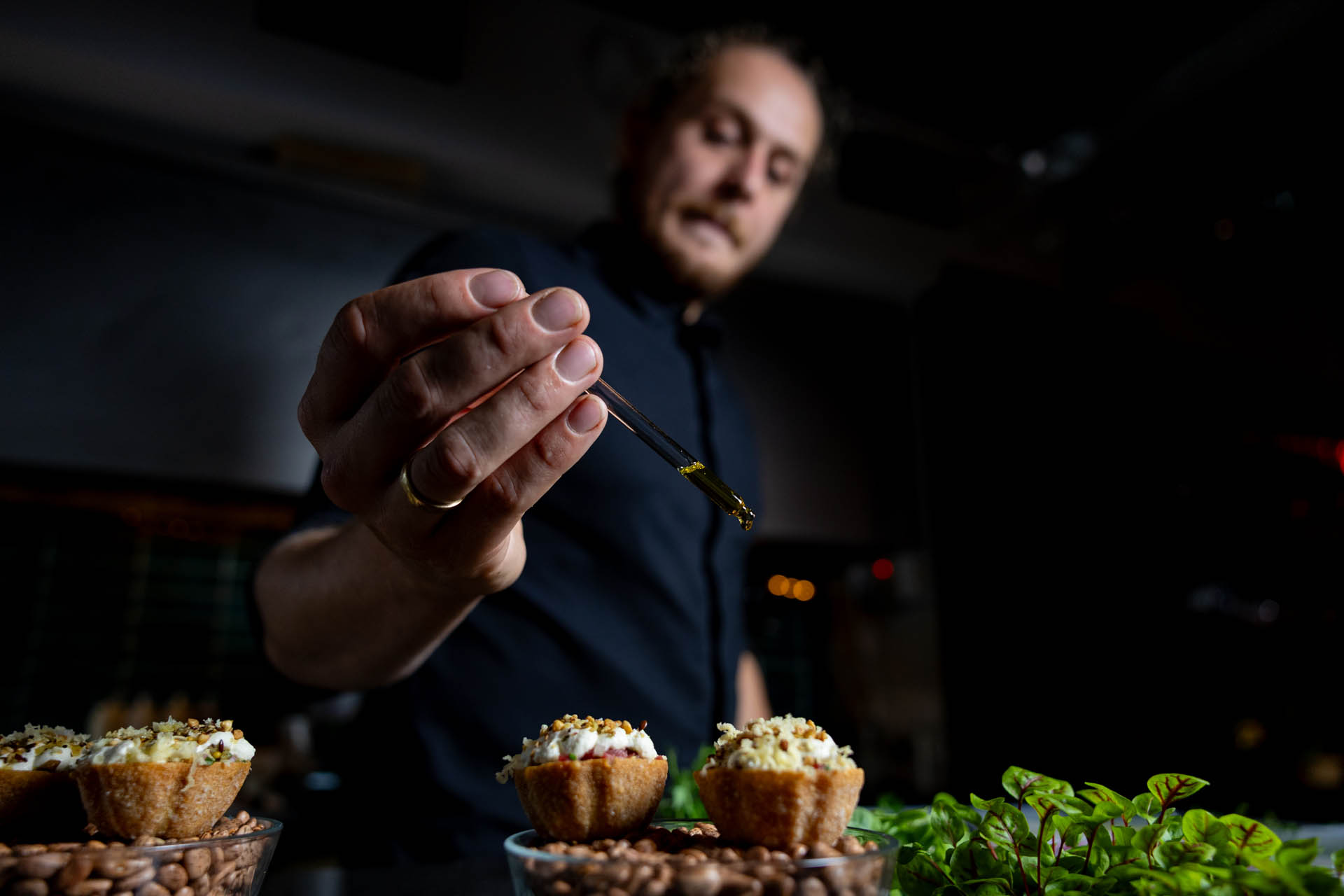 Chef aan het werk